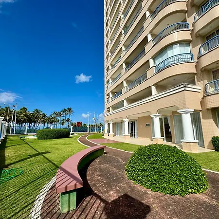 Apartamento Allmar Flats - Frente Mar - Village Fortaleza (Ceara)